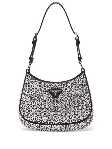 glitzer prada tasche|farfetch prada purses.